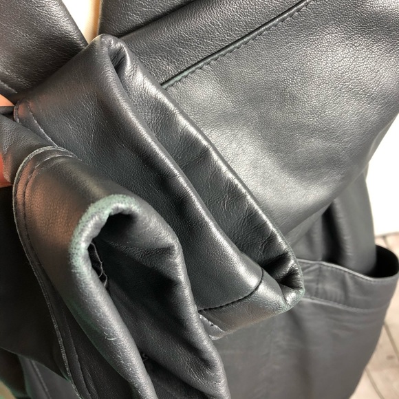 Vintage Olde Hide House Leather Jacket - Picture 3 of 10